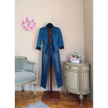 Dana velúr hatású kabátka