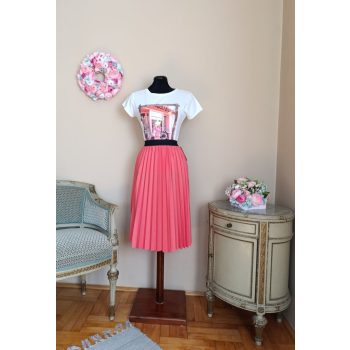 Pliszírozott szoknya több színben