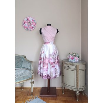 Anina ráncolt felső rózsaszín