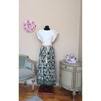 Nature szoknya zöld