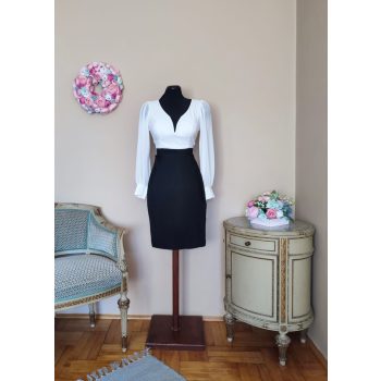 Hátán nyitott party top