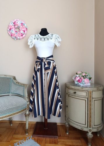 Nina csipkés felső