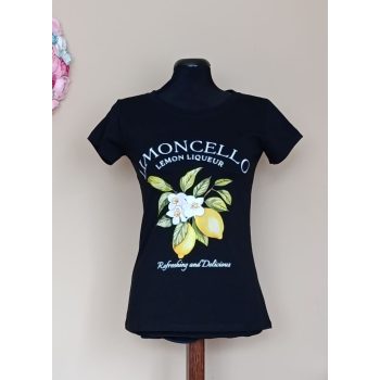 Limoncello póló fekete