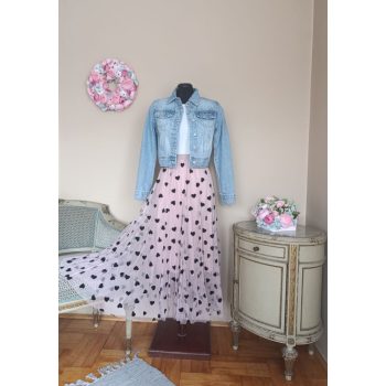 Rövid fazonú farmerdzseki