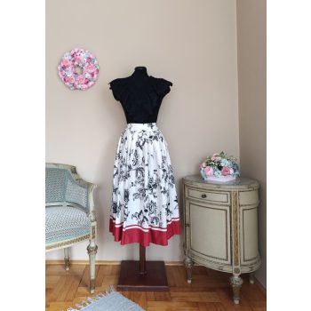 Dolce vita szoknya (pamutvászon)