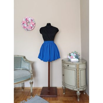 Anina ráncolt felső fekete