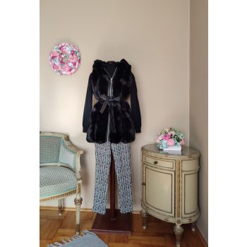 Műszőrmés mellény