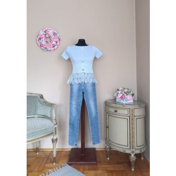 Candy felső csipkével