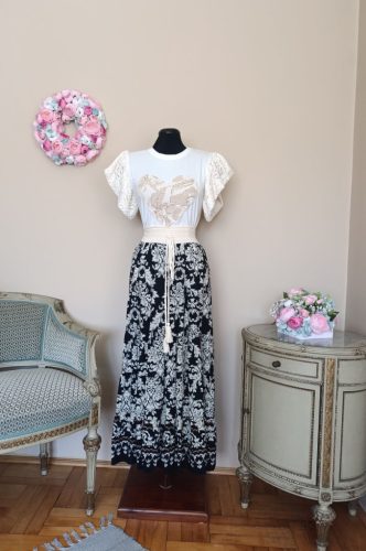 Nature szoknya fekete