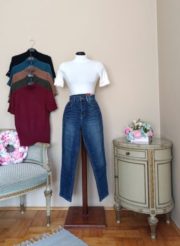 Rövid ujjas félgarbó több színben