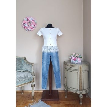 Candy felső csipkével