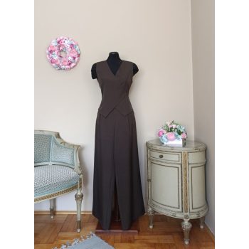 Lia szett (mellény+nadrág) barna