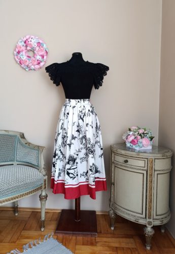 Nina csipkés felső