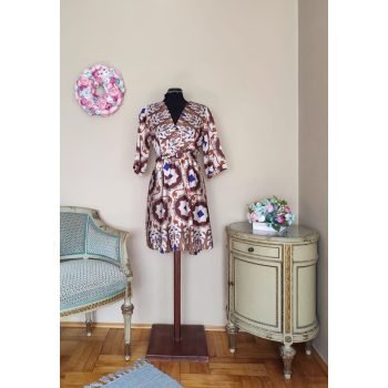 Mona selyem hatású ruha