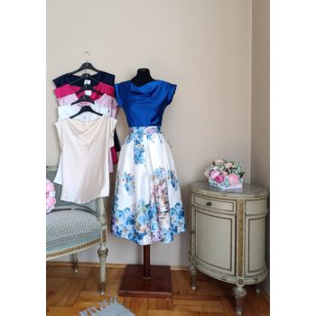 Ejtett elejű felső több színben