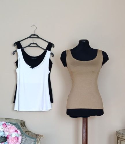 Dupla elejű trikó több színben