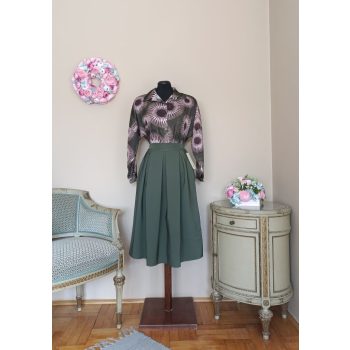 New season satin blúz