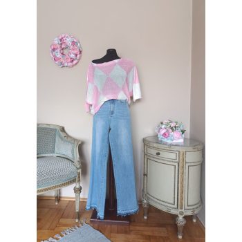 Denevér ujjú felső