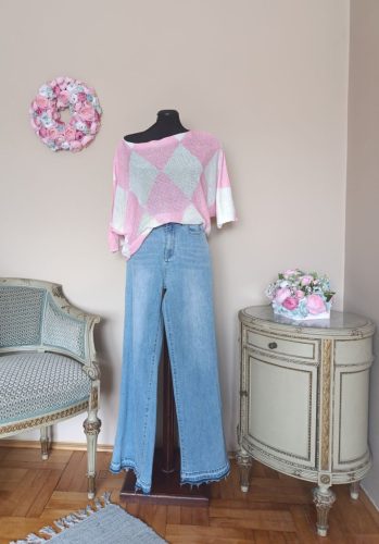 Denevér ujjú felső